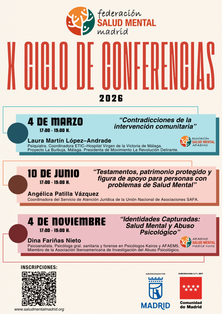 Cartel X Ciclo de Conferencias
