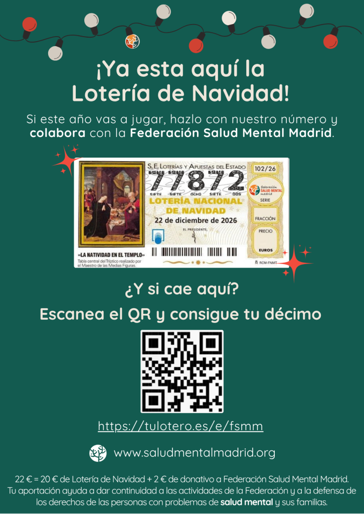 Flyer Lotería de Navidad 2026